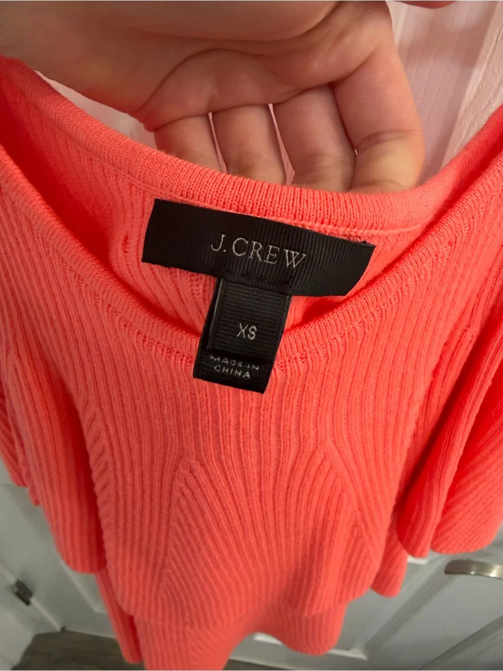 J. Crew Knit Layered Tank Top